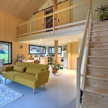 Neuf A : 4 Pers, 75m², Terrasse, Proche Centre, Wifi, Parking - Fr-1-524-113 Chalet *